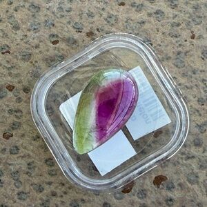 Multicolor Watermelon Tourmaline Cabachon loose stone 14.43 carats